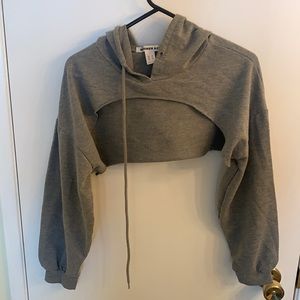 Sommer Ray Gym Cut off hoodie